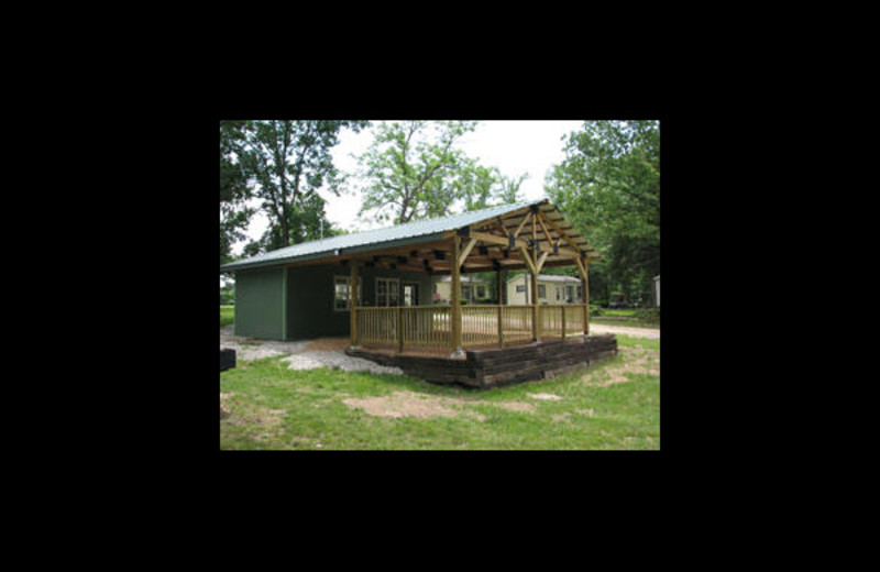 Group pavilion at Green Valley Resort.