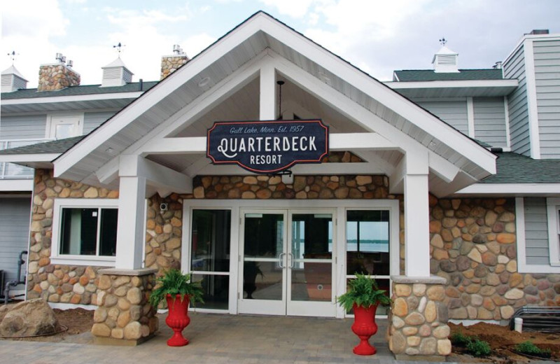 Exterior view of Quarterdeck Resort.