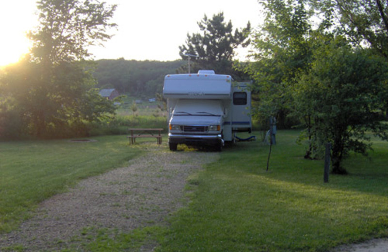 Camping Spot at Baraboo Hills Campground