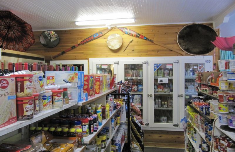 General store at Rain Forest Resort Village.