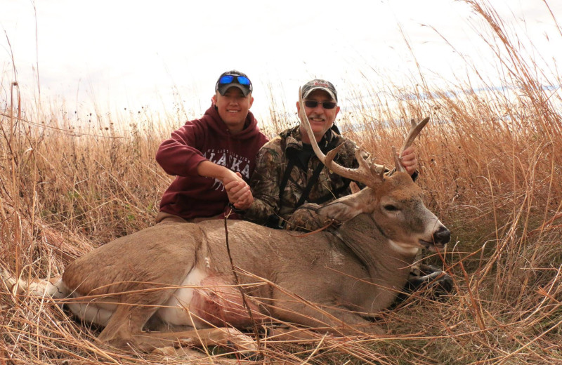 Deer hunting at Double P Ranch.