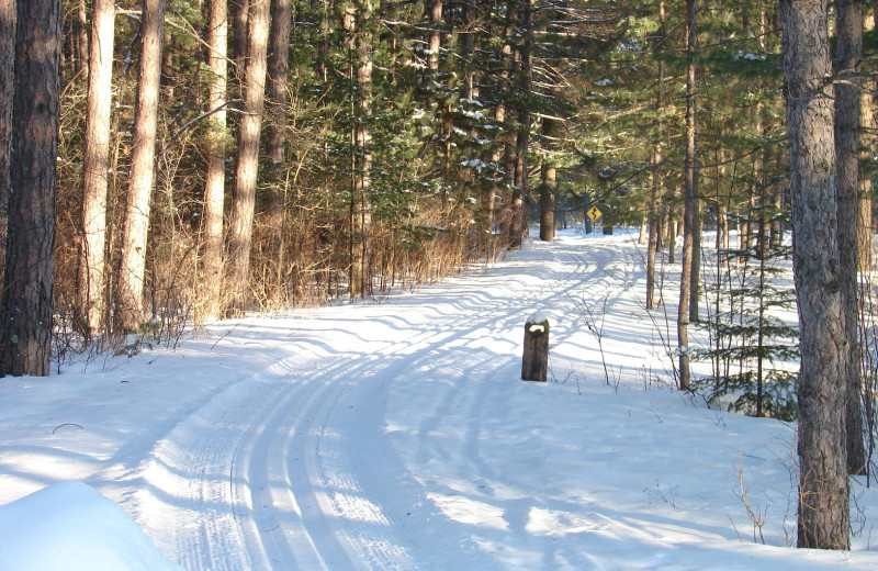 Skiing at Timber Bay Lodge & Houseboats