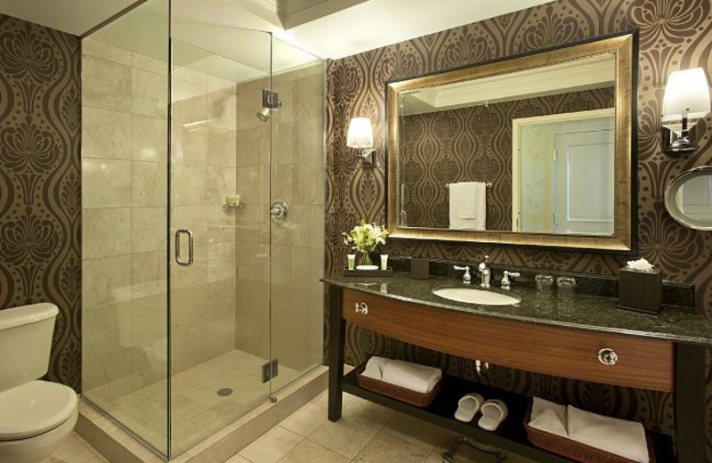Guest Bathroom at JW Marriott Denver