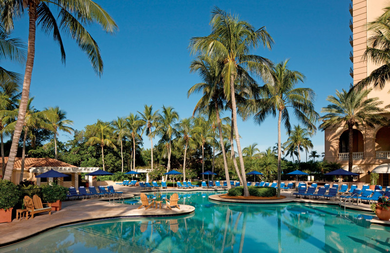 Outdoor pool at The Ritz-Carlton, Naples.