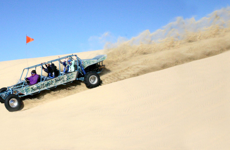 Sand dunes at Old Town Inn.