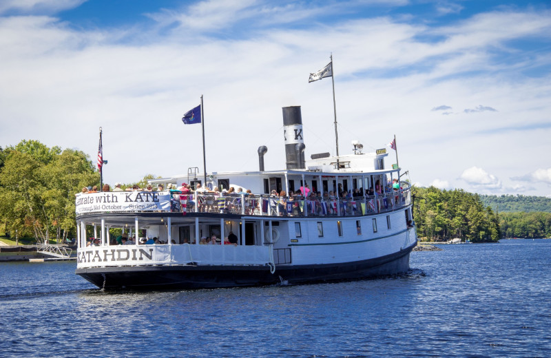 Paddle boat at Wilsons on Moosehead Lake.