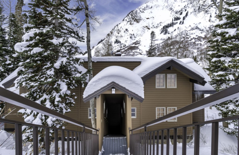 Rental exterior at Canyon Services Vacation Rentals.