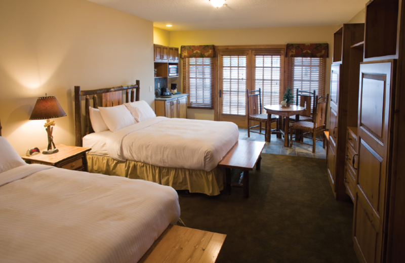 Guest room at Otsego Club and Resort.