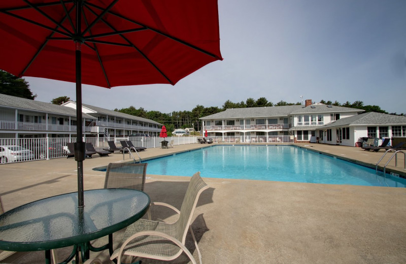 Outdoor pool at Ogunquit Tides.