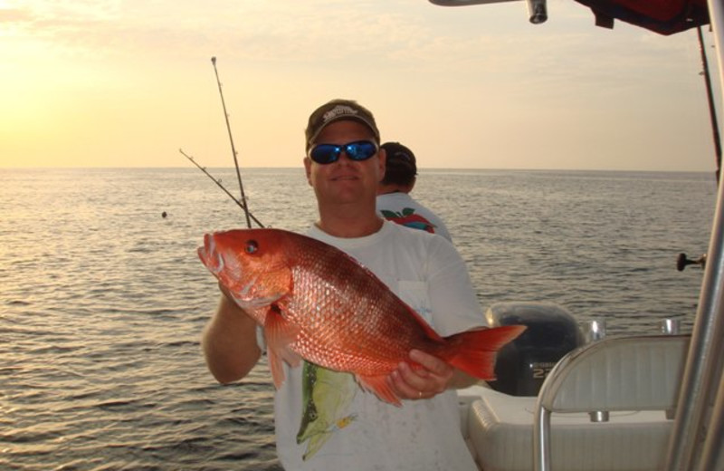 Catching some fish at Newman-Dailey Resort Properties, Inc.