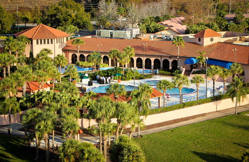 Aerial view of Westgate Lakes Resort & Spa.