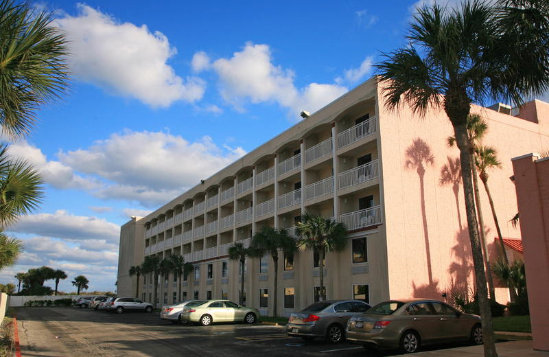 Exterior view of Holiday Isle Oceanfront Resort.