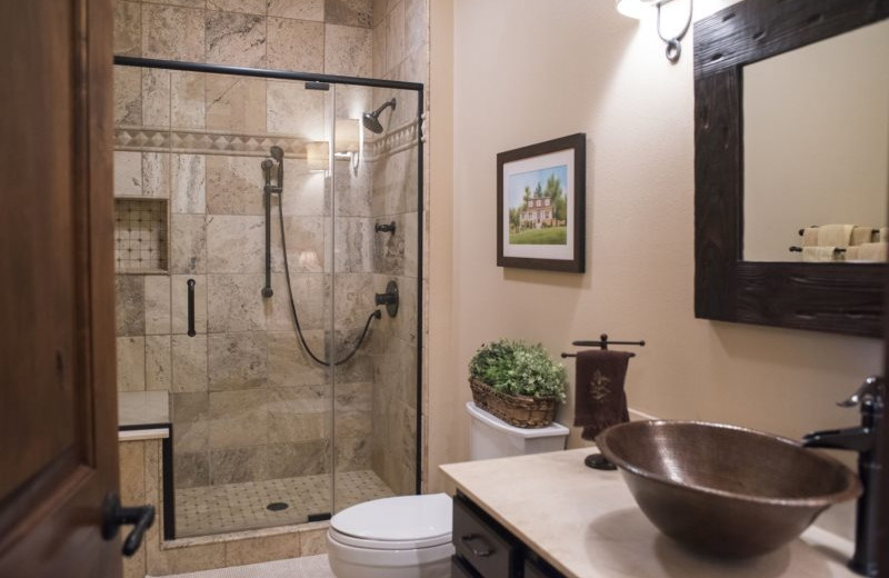Rental bathroom at Sand County Service Company.