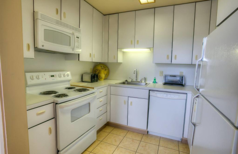 Guest kitchen at The Grey Gull.