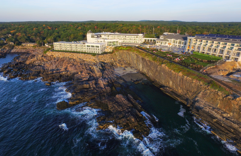 Exterior view of Cliff House Maine.