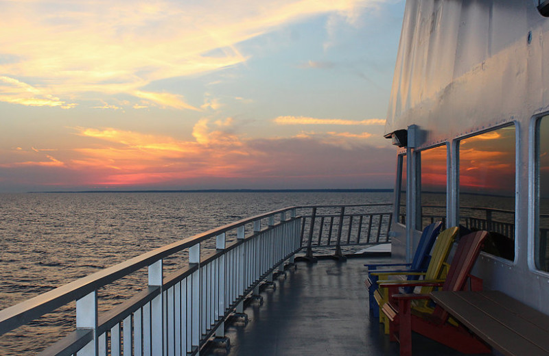 Ferry to Black Rock Resort.