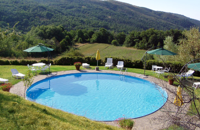 Outdoor pool at Azienda Agrituristica Praticino.