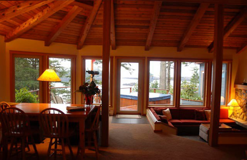 Interior view at A Snug Harbour Inn.