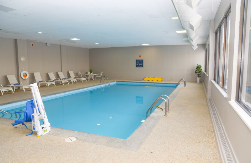 Indoor pool at Four Points By Sheraton Cleveland-Eastlake.