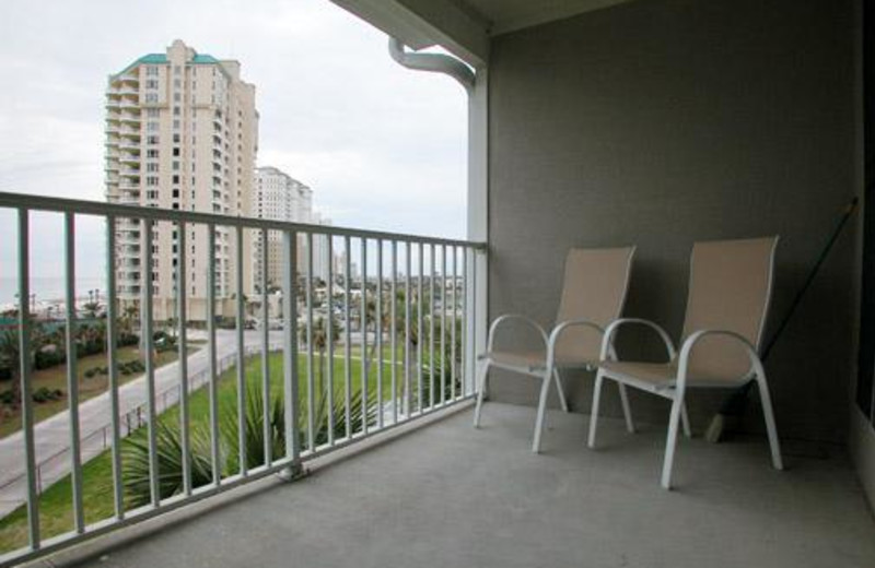 Balcony View at Meyer Vacation Rentals