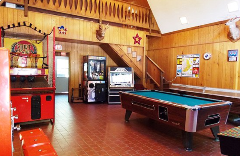 Arcade at Jim Thorpe Camping Resort