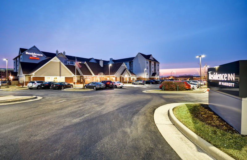 Exterior view of Residence Inn Dayton Beavercreek.