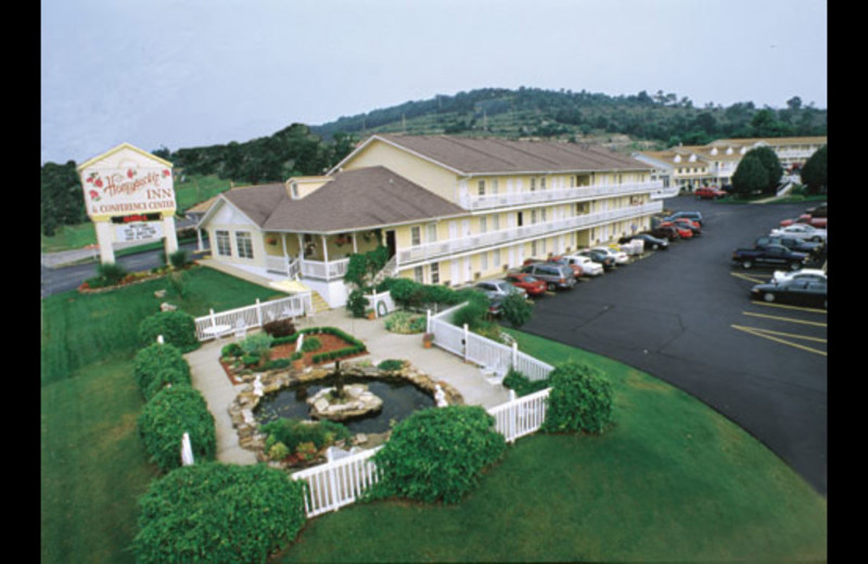 Exterior view of Honeysuckle Inn & Conference Center.