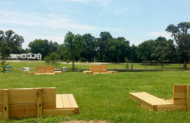 Horseshoes at Mill Creek Ranch Resort.