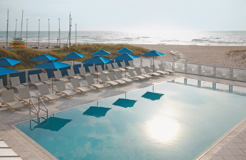 Outdoor pool at The Seagate Hotel & Spa.