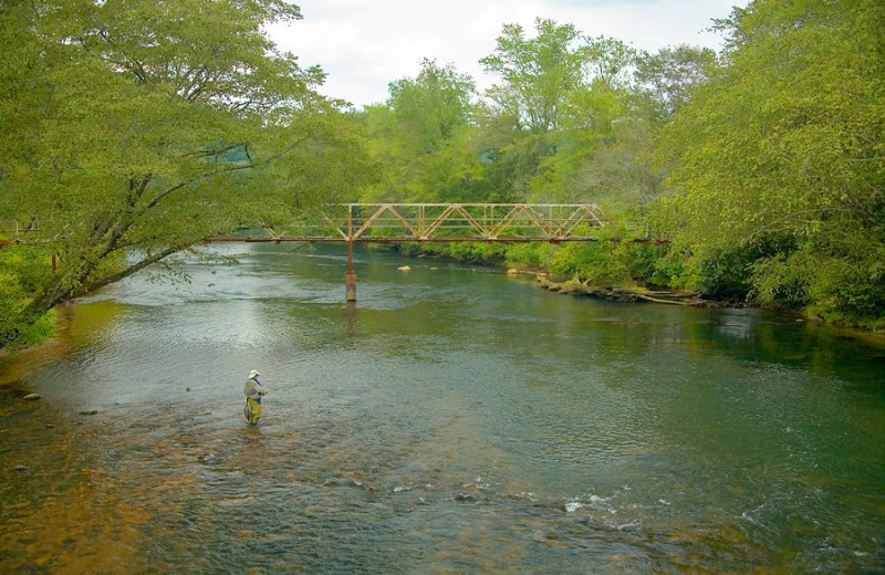 Fishing at Cabin Rentals of Georgia.