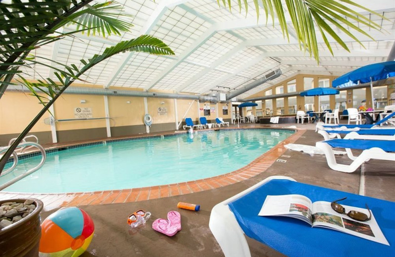 Indoor pool at Red Lion Hotel Tacoma.