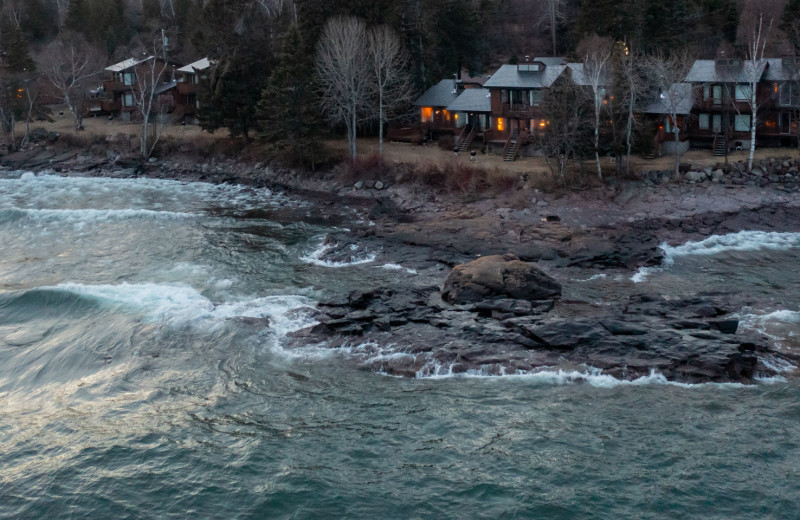 Exterior view of Lutsen Sea Villas.