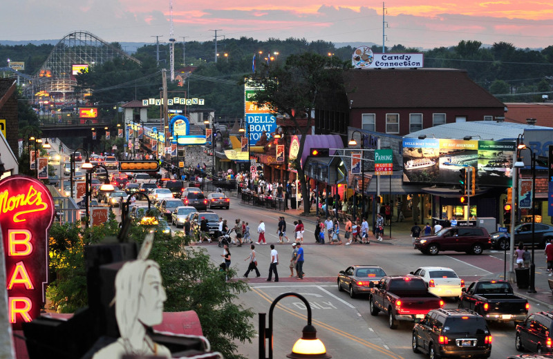 Downtown near Sand County Service Company.