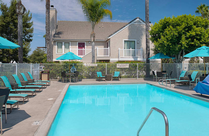 Outdoor pool at Residence Inn San Diego Central.