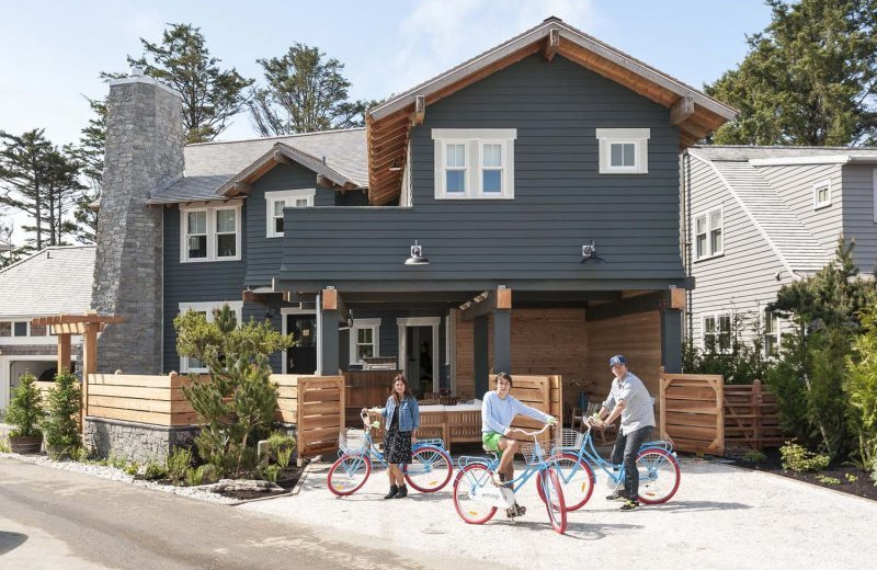 Rental exterior at Seabrook Cottage Rentals.