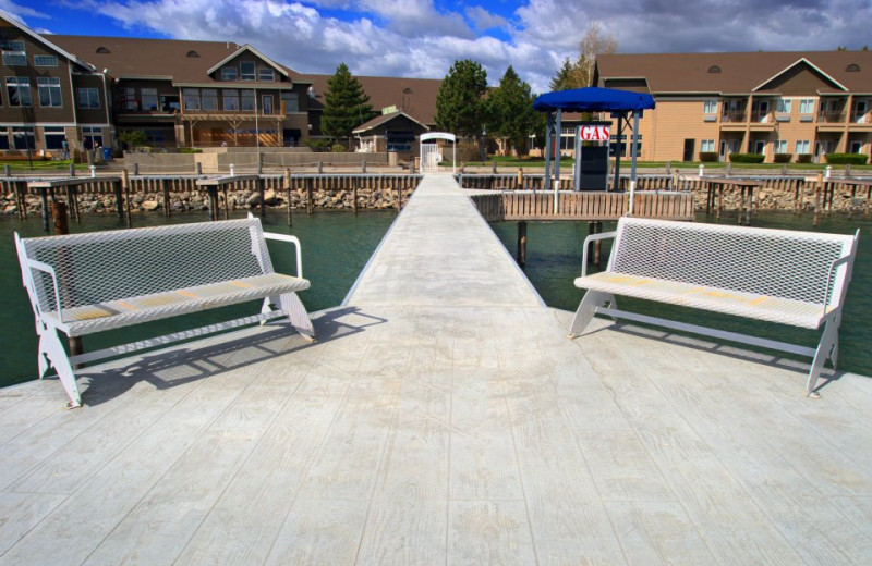 Dock Lounging at the Best Western PLUS KwaTaqNuk Resort