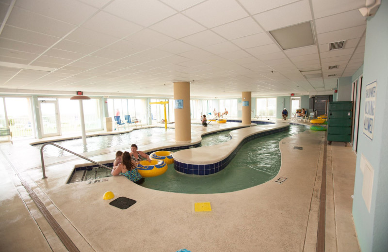 Lazy river at Holiday Sands Resort.