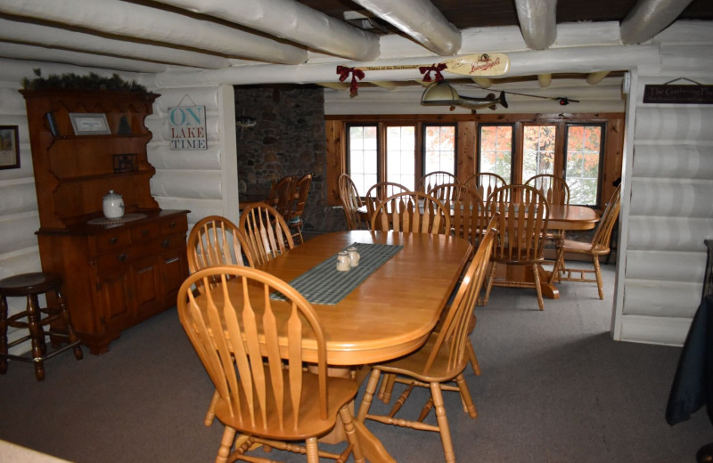 Interior at Whispering Pine Lodge.