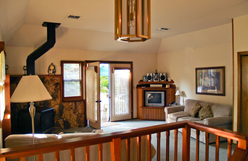 Living Room at the Mountain Retreat