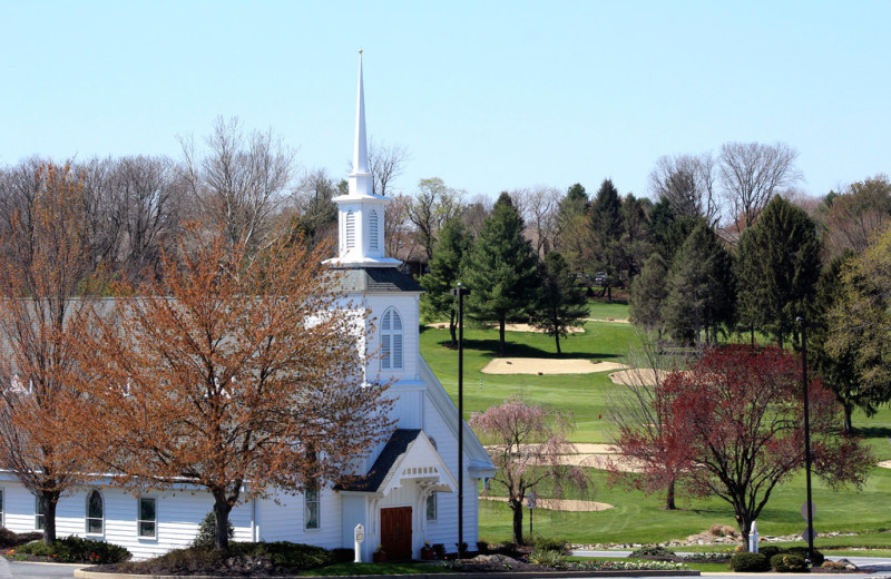 Wedding chapel at Lancaster DoubleTree Resort by Hilton.