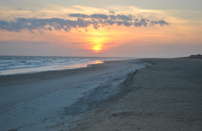 Beach at Mary Munroe Realty: Bald Head Vacations & Sales.