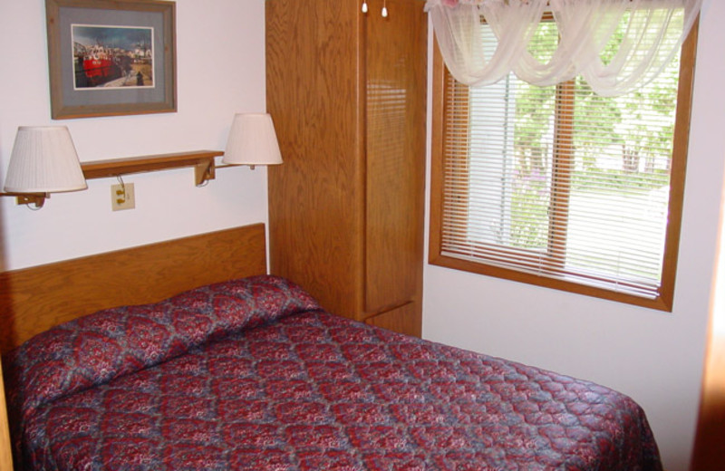 Guest bedroom at Ephraim Guest House.