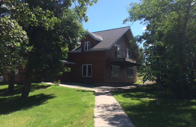 Cabin at Arnesen's Rocky Point Resort.