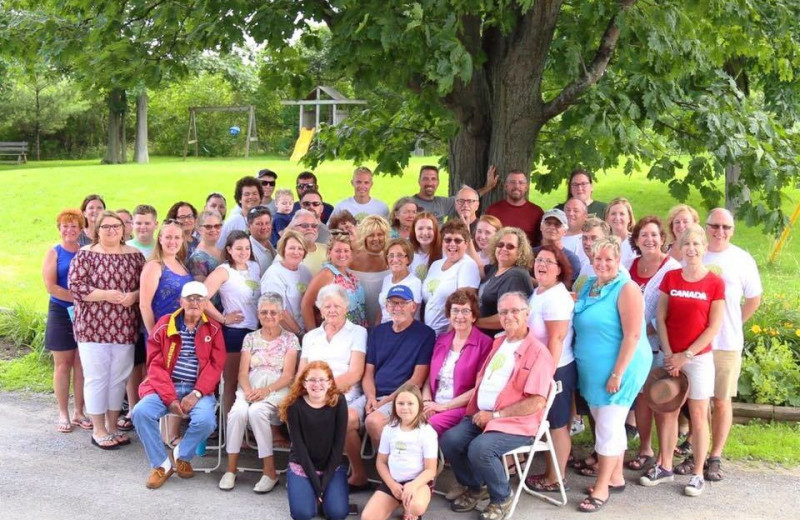 Reunions at Angel Rock Waterfront Cottages.