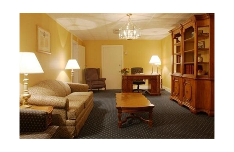 Guest room at Eisenhower Hotel & Conference Center.