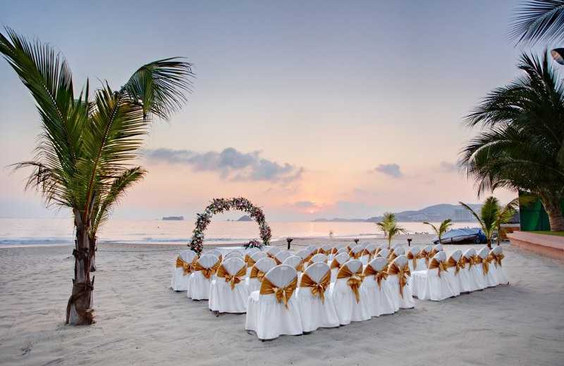 Wedding Ceremony at Barcelo Ixtapa Beach