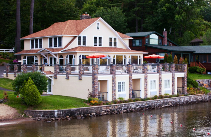 Exterior view of Chelka Lodge.