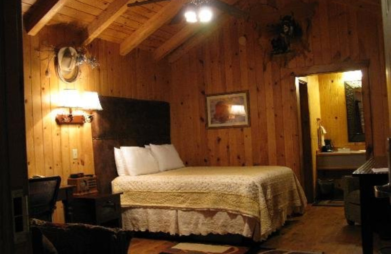 Cabin Interior at Desert Rose Inn