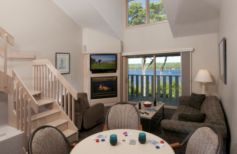 Guest room at Country House Resort.
