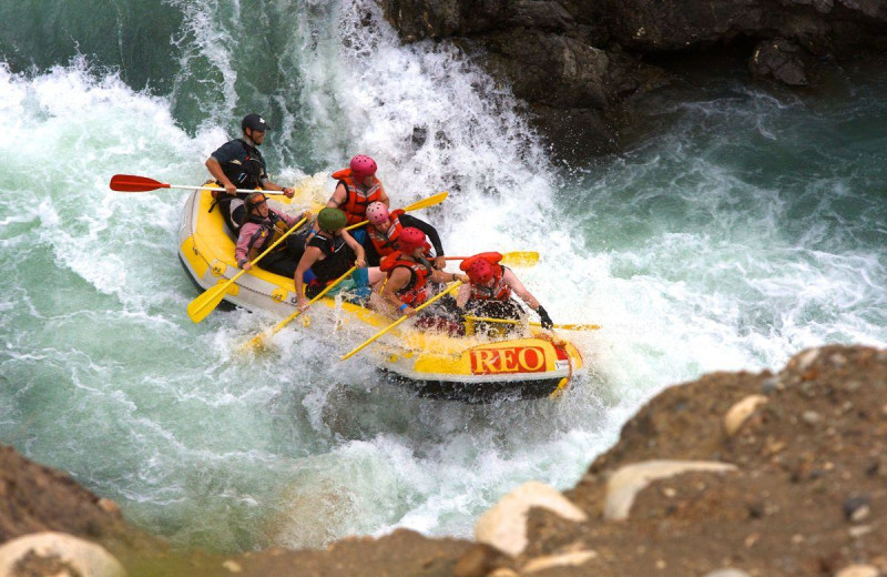 Rafting at REO Rafting Resort.